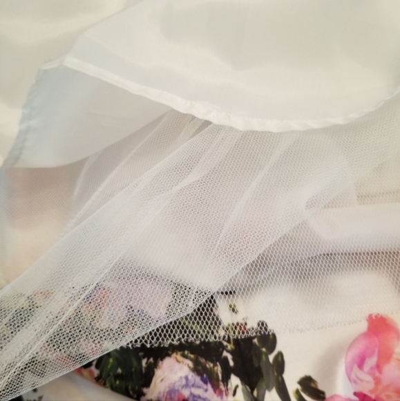 My Michelle Skirt Purple Floral Maxi Size 5 - Picture 7 of 13